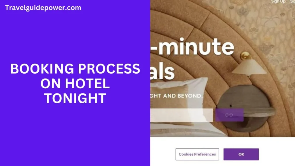 Booking Process on Hotel Tonight